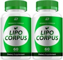 Lipo Corpus Capsules – Lipo Corpus Advanced Formula, Supplement Maximum Strength (2 Pack - 120 Capsules)