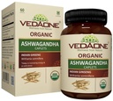 Organic Ashwagandha Caplet - 750mg Each 60 Caplets (1 Month Supply)