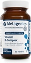 Metagenics Vitamina B-Complex - Active B6 &amp; B12 Vitaminas con folato - Apoya Metabolismo energético, respuesta al estrés, equilibrio Homocysteine " Nervous System Health - Vegetarian " Gluten-Free - 60 Tablets