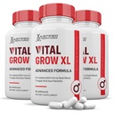 (3 Pack) Vital Grow XL Pills 1484MG Advanced Formula Proprietary Blend for Men 180 Capsules