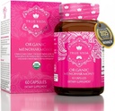 Suplementos de menopausia para las mujeres - USDA Orgánica Silencioso Apoyo para la menopausia Silencio Femenino Saldo Suplemento Vida También Apoyo con Premenopause y Perimenopause ← 60 Vegan Capsules