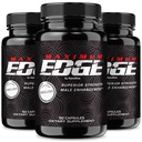 (3 Pack) Maximum Edge Male Pills - Maximum Edge Capsules for Men, Complete Daily Formula for Overall Wellness and Peak Performance, MaximumEdge Advanced Dietary Supplement, Reviews (180 Capsules)
