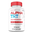 Alpha TRT Pills, Maximum Strength Supplement, AlphaTRT Capsules Advanced Premium Formula Vitamin Pills (1 Pack)