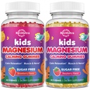 2 Pack Magnesium Glycinate Gummies for Kids & Adults Stawberry & Raspberry Flavor