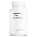 Supersmart - Dragonhead Extract 200mg per Day (Patented) - DracoBelle Dragonhead Supplement | Non-GMO & Gluten Free - 60 Vegetarian Capsules