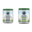 Garden of Life Raw Organic Perfect Food Alkalizer & Detoxifier Juiced Greens Superfood Powder & Raw Organic Perfect Food Green Superfood Juiced Greens Powder - Original Stevia-Free