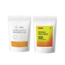 Sparkle Wellness Collagen Magnesium Rest + Restore (Honey Lemonade) [30-Serves] and Bone Mineral Boost (Mixed Berry) [30-Serves | Magnesium, VERISOL & FORTIBONE Bioactive Collagen Peptides
