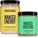 NAKED Vegan Energizing Bundle Fruit Punch Energy Nutrition Super Greens Powder Organic Greens Suplemento