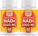 2000 MG NAD Supplement, Liposomal NAD+ with High Absorption, More Efficient Than Nicotinamide Riboside, Pure &amp; Plus Boosting Supplement, Aging Defense, Metabolism & Cellular, 120 softgels