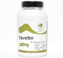 Feverfew 380mg ~ 100 Capsules - No Additives ~ Naturetition Supplements