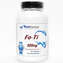 Fo-Ti Ho-Shou-Wu 900mg // 100 Capsules // Pure