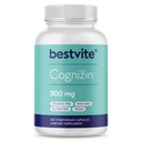 BESTVITE Cognizin Citicoline 500mg (240 Vegetarian Capsules) (Value Size) - Clinically Studied Premium Choline Nootropic - No Stearates - Vegan - Gluten Free - Brain Supplements for Memory and Focus
