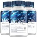 SciatiSoothe Brain Supplement, SciatiSoothe Capsules Formula, All-Natural, Pills SciatiSoothe Reviews (3 Pack - 180 Capsules)