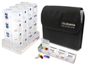 MedCenter Compact Travel Kit with Monthly Mini and Weekly Traveler XL
