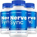 Nerve Sync Capsules – NerveSync Advanced Supplement Natural Blend, Reviews (3 Pack - 180 Capsules)