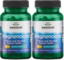Swanson Super-Strength Pregnenolone 50 Milligrams 60 Capsules (2 Pack)