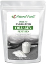 Z Natural Foods Collagen Peptides Powder - Grass-Fed Hydrolyzed Collagen Type 1 and Type 3 Unflavored - for Skin, Hair, Nails & Joints - Keto & Paleo Friendly (1 Pound)
