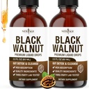 NEW AGE Black Walnut Liquid Drops – Black Walnut Extract - Cleanse – Vegan, Non-GMO, Gluten-Free & Alcohol-Free – 4 oz