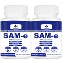 3000MG SAM e(S-adenosyl-L-methionine) Complex, SAM-e Supplement, 120 Capsules