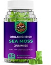 Generic Nyum Nutrition Ultra R-7 Organic Irish Sea Moss Gummies, Green
