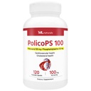 ML Naturals PolicoPS – 100mg Policosanol & 100mg Phosphatidylserine (Per Serving) – 120 Vegetable Capsules – Non-GMO