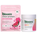 Bloom Strawberry Watermelon Clear Protein and Hormone Support Bundle