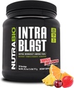 NutraBio Intra Blast Bcaa Powder Amino Amino Acid Suplemento, Electrolyte & Hydration Blend, Intra, Pre Workout &amp; Muscle Recovery, 20g Eaa Amino Acids Powder, 5g Glutamine- Tropical Fruit Punch, 30 Serving