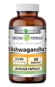 Amazing Formulas Ashwagandha Extract Supplement | 125 Mg Per Serving | Veggie Capsules | Non-GMO | Gluten Free | Made in USA (1 Pack, 60 Count)