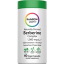 Rainbow Light Berberine Supplement with Ceylon Cinnamon | 60 Capsules | 1,000mg | Plus Chromium | Sourced from 4 Potent Herbs