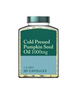 H and B, Cold Pressed Pumpkin Seed Oil 1000mg 90, Soft Capsules
