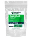XPRS Nutra Clear Empty Capsules Sample Pack - Ten Each of Sizes 000, 00, 0, 1, 2, 3, 4 - Empty Capsules - Pill Capsule - Vegetarian Vegan Caps DIY Supplement Filling