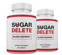 Zonata (2 Pack) Sugar Delete Capsules, Sugar Delete Blood Support Premium Formula, 120 Capsules
