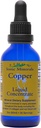 Eidon Ionic Minerals Copper - Suplemento de cobre, Concentrado líquido, Suplemento dietético mineral para la célula de sangre roja Apoyo &amp; Esquí sano - 2 Unce Bottle