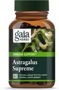Gaia Herbs Astragalus Supreme - Immune & Antioxidant Support* - Herbal Supplement with Astragalus Root, Schisandra Berry " Ligustrum - 60 Vegan Liquid Phyto-Capsules (15-Day Supply)