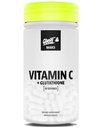 GHOST Basics Vitamin C + Glutathione Supplement for Men & Women – 500MG PureWay-C, 250MG L-Glutathione for Immune Health Support, Detox & Cleanse – Vegan, Soy-Free & Gluten-Free - 60 Veggie Capsules