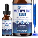 Migcopat Methylene Blue Drops, with Alpha GPC, Lion’s Mane & Bacopa, 2 fl oz