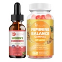 Migcopat Endocrine Liquid Drops + Feminine Balance Gummies