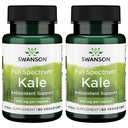 Swanson Full Spectrum Kale 400 mg 60 Veg Caps (2 Pack)