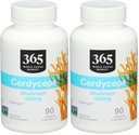 365 by Whole Foods Market, Cordyceps, 90 Count (Pack of 2)