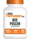 BulkSupplements.com Bee Pollen Capsules - 360 Count (Pack of 1)