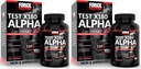 Force Factor Test X180 Alpha v2 T-Support for Men, T-Supplement to Help Build Strength, Boost Nitric Oxide, and Support Daily Performance, 120 Tablets, (Pack of 2)