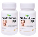 Generic Pub Glutathione 250mg Pack of - 2, Supports Skin Health (60 Veg Capsules)