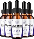 Glycotide Advanced Formula Drops - 5 Bottles - 5 Month Supply