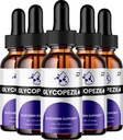 Glycopezil Liquid Drops – Glycopezil Drops Extra Strength Natural Blend Healthy Organic Support, 5 Pack, 5 Month Supply