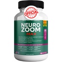 Neuro Zoom Max Extra Strength Brain Support, Nootropic Formula with Herbal Ingredients, 60 Capsules