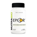 NutraBio Epicor Multi Vitamin, 500mg, 60 Vegetable Capsules | Prebiotic, Antioxidant Support, Independent Lab Tested