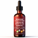NutraPure Berberine Drops, Botanical Wellness Blend, 2 fl oz | Berberine & Ceylon Cinnamon Blend