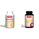Jarrow Formulas Bone Support & Cellular Energy Metabolism Chewable Tablets Bundle - 360 Capsules & 100 Chewable Tablets