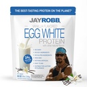 JAYROBB Vanilla Egg White Protein 80 oz, 5 Pound Bag