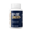 GLP-1 Gut Longevity+ | Supports Gut Barrier & Metabolic Health with Akkermansia & Botanical Polyphenols | Healthy Aging Supplement | 30 Servings
